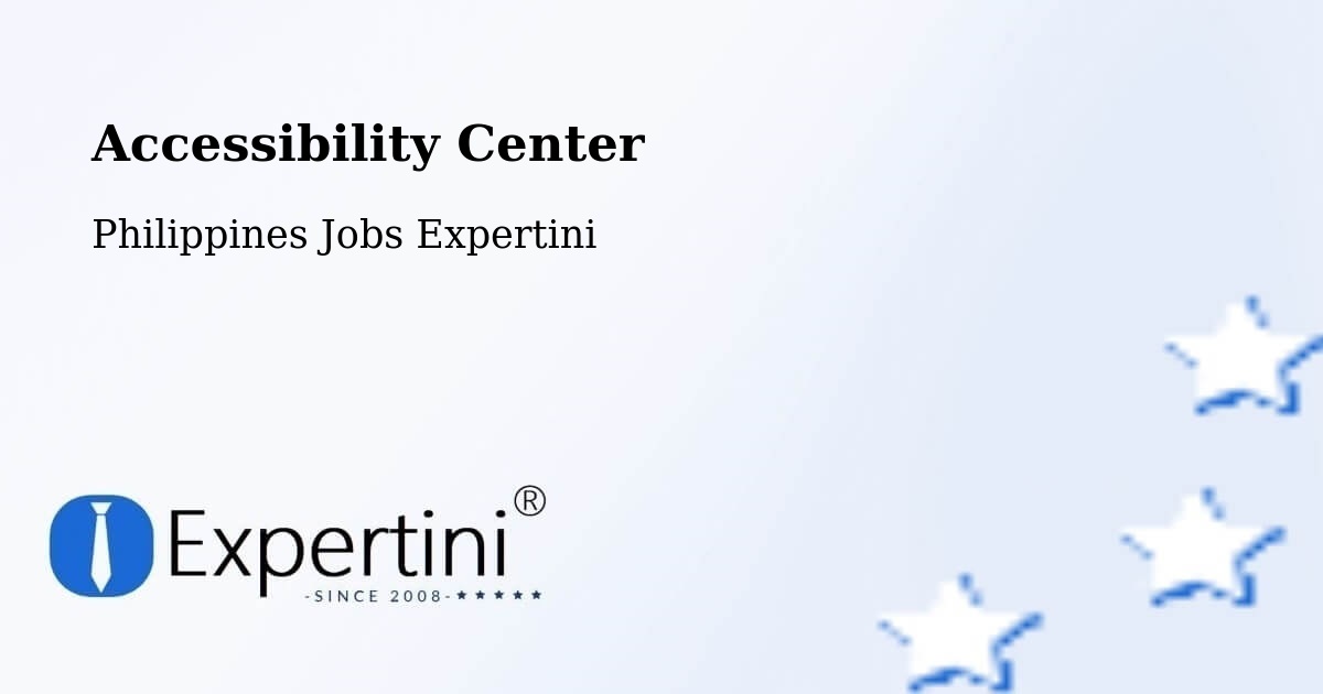 Accessibility Statement – Doyong - Philippines Jobs Expertini