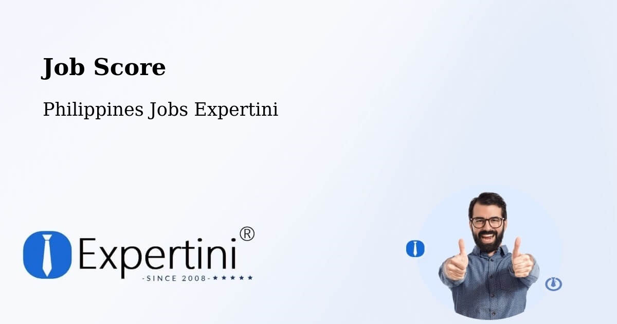 Job Score & Job Description Score Tool – Doyong - Philippines Jobs Expertini