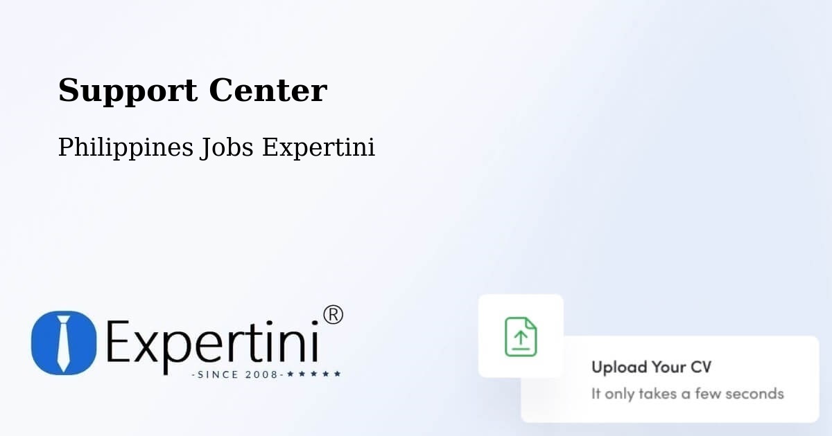 Support Services – Doyong - Philippines Jobs Expertini