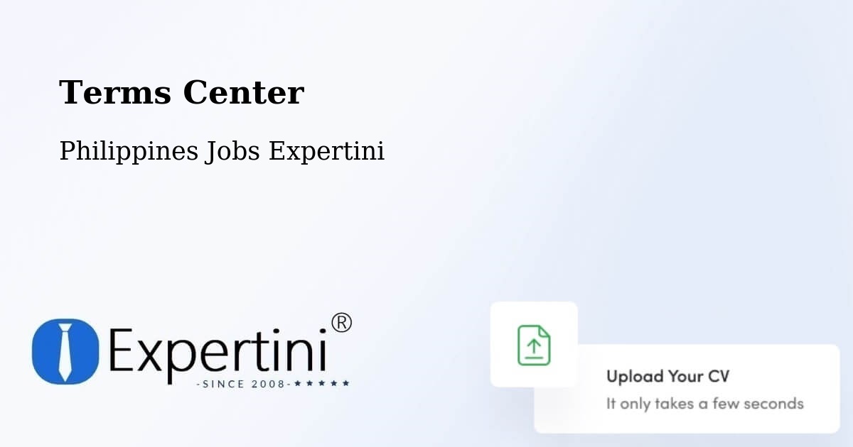 Terms of Service – Doyong - Philippines Jobs Expertini